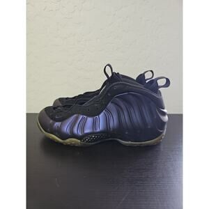 Nike Air Foamposite One 2017 Black/Varsity Purple, Noir 314996-008 Size 10.5